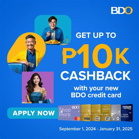 fresh solaire credit card promo|BDO Unibank .